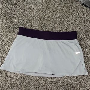 NIKE running skirt with spandex shorts underneath